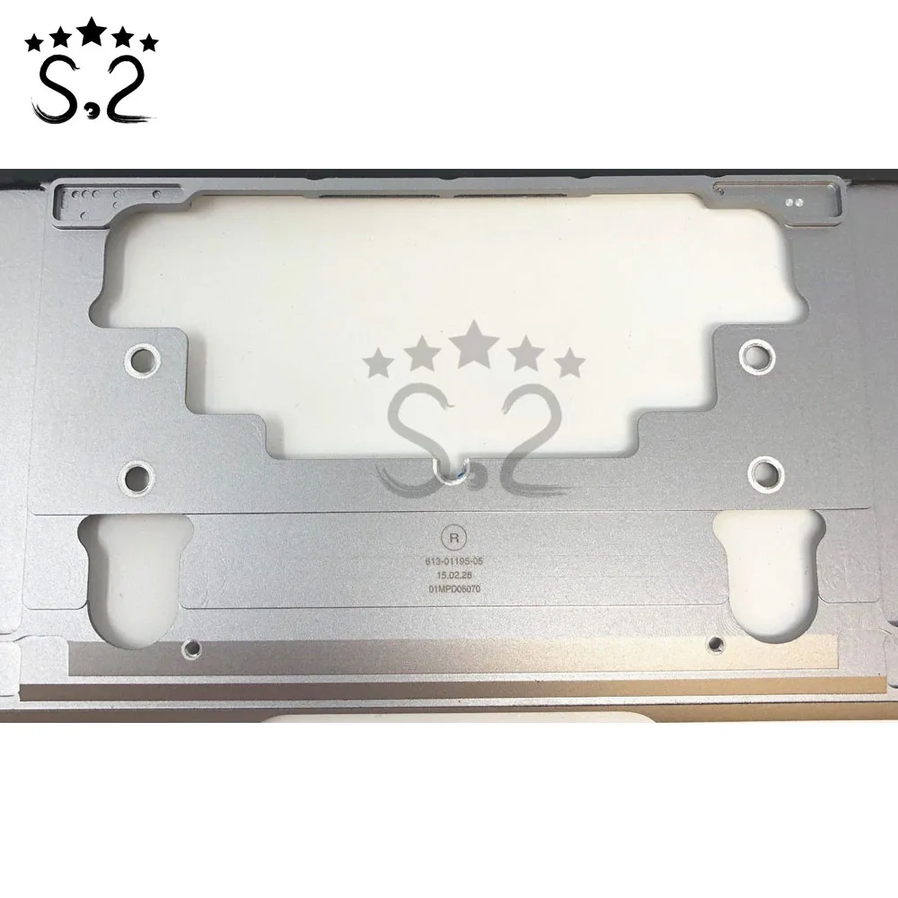 Серебряный чехол для Macbook A1534 Pro 12 &quotRetina Top Case Замена 99% Новый 2015|Клавиатуры замены|