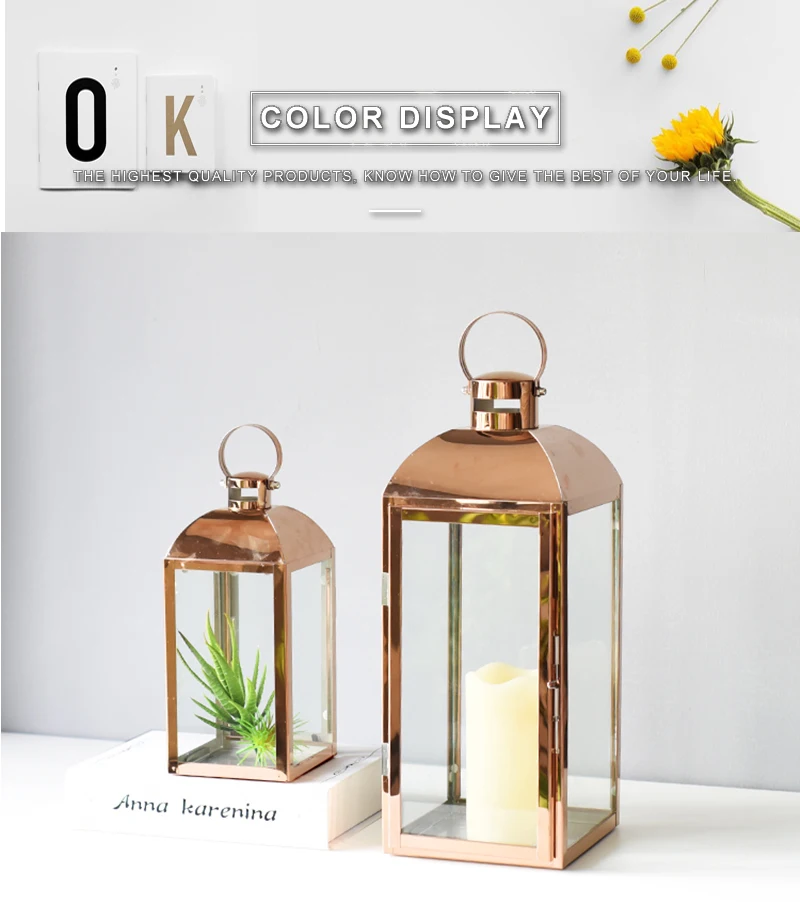 Portavelas Madera Candle Holder Gold Lantern Metal Carrouselm Candel Christmas Centerpiece Lotus Candle Holder Tea Light Candle Holder Gold (5)