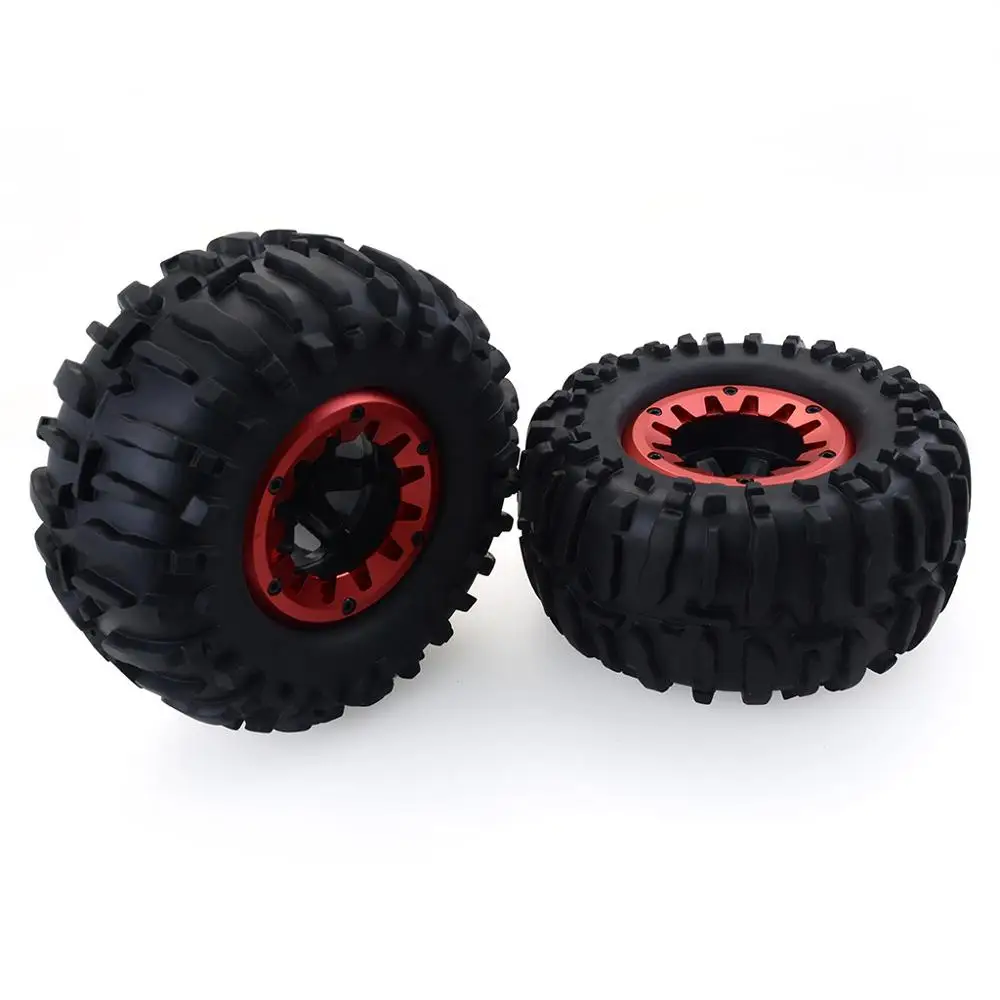 4 шт. 1/10 RC монстр грузовик резиновый шины для 1:10 весы Traxxas Himoto HSP дикари LRP Redcat XS TM Flux MT RC модель автомобиля