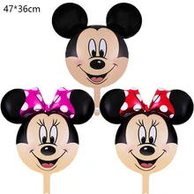 1Pcs Mickey Minnie Balloons Happy Birthday Party Decoration Balloons for Kids Birthday Party Decorations Balloons High Quality