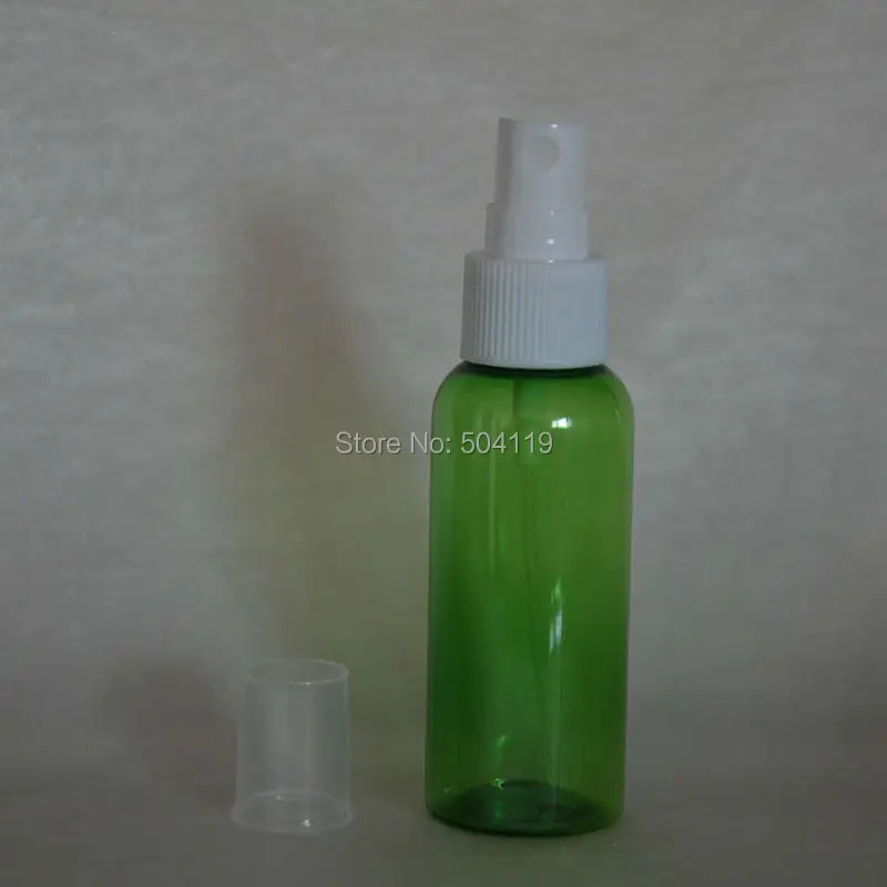 50ML green PET bottle,perfume bottle,spray bottle,in Refillable