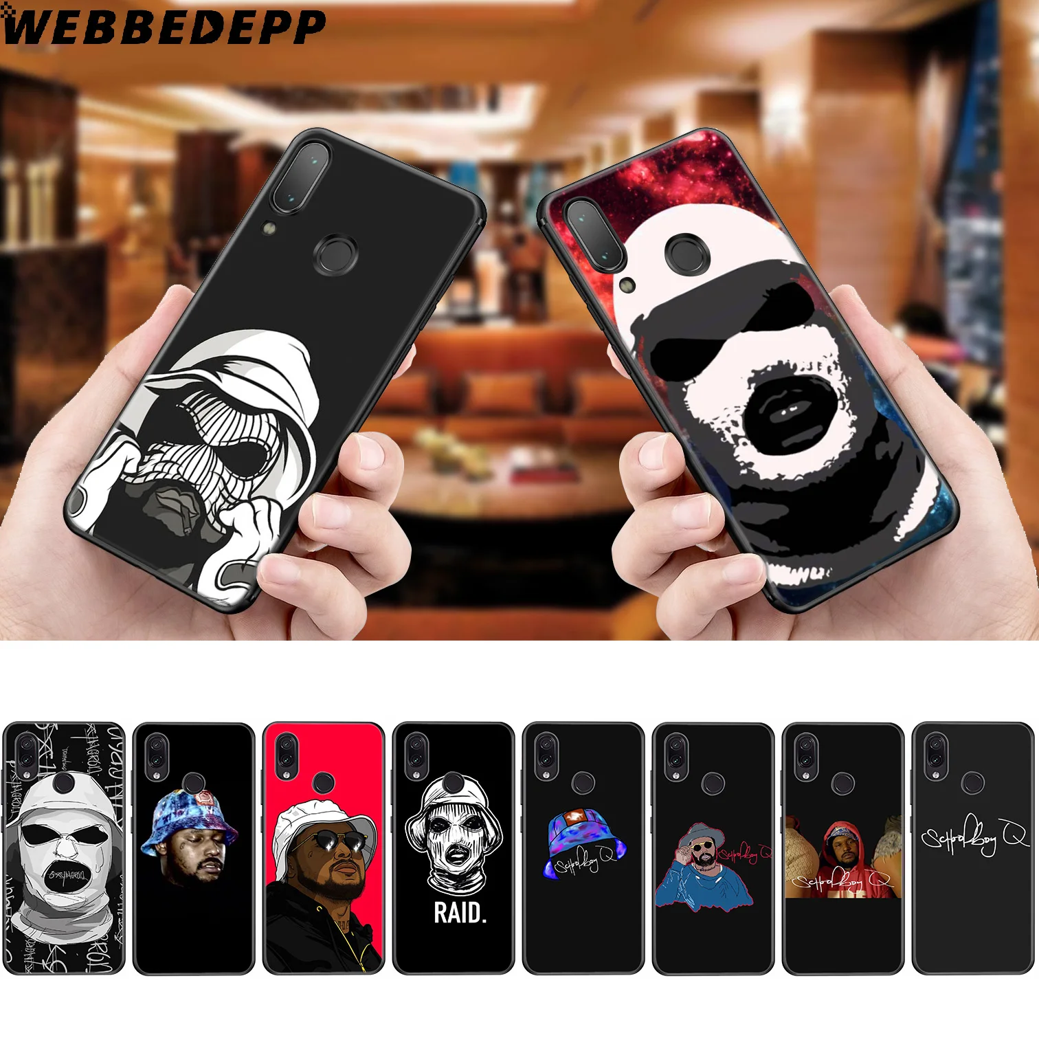 Мягкий чехол WEBBEDEPP ScHoolboy Q для Xiaomi Redmi K20 7A 4A 4X5 5A 6 6A S2 Note 8 7 Pro Plus Prime |