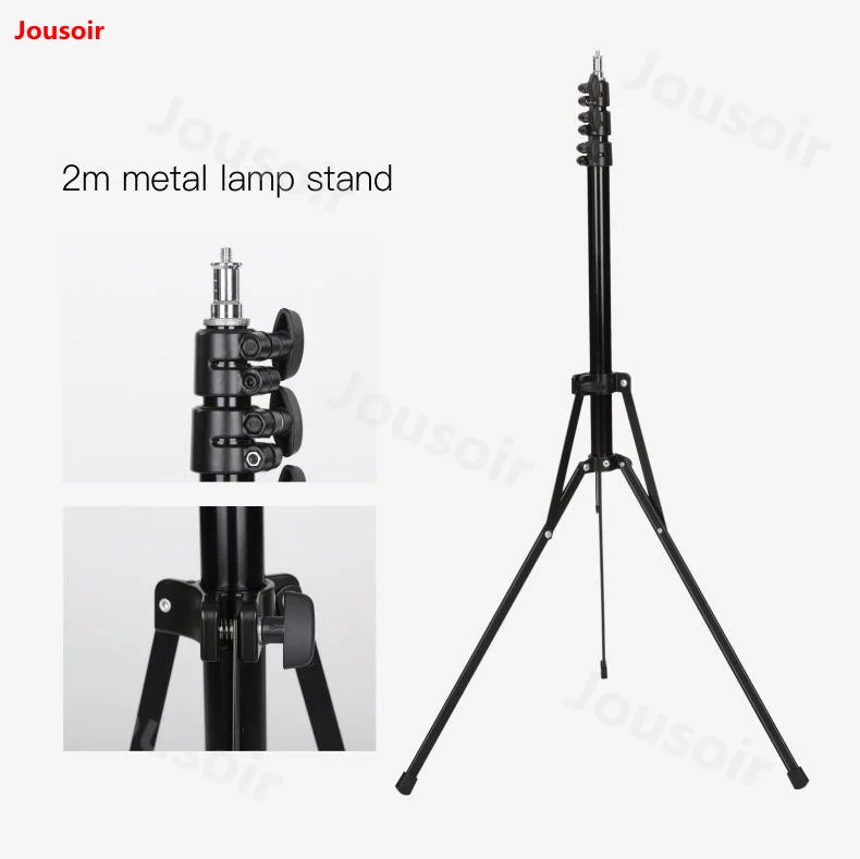  Falconeyes 2 m metal photographic light stand Photo Studio Ring Light Stand Adjustable suitable for