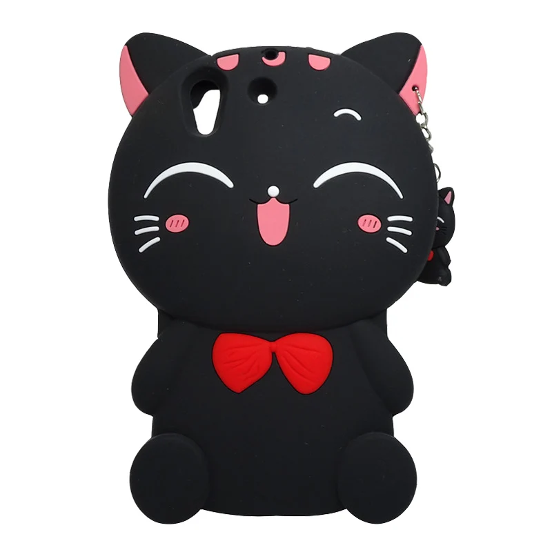 

3D Cartoon Soft Silicone Phone Case For Huawei P Smart Y5 2018 Y6 II Y6 Pro 2017 Y9 Y7 Prime Cover Smile Cat Unicorn Animal Capa