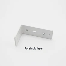 Alta qualidade único suporte de montagem lateral para xiaomi e dooya eletrônico cortina trilha haste