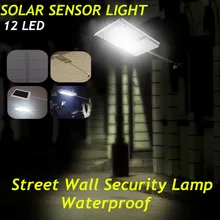 12 светодиодный солнечный датчик света 1,8 Вт индукция+ низкий свет тусклый свет режим Ночной Датчик функция