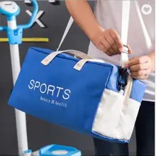 Маленькая портативная спортивная сумка для спортзала с отделениями