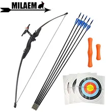 30/40lbs Archery Recurve Bow With Fiberglass Arrow Recurve Bow Sight Target Paper Finger Guard Straight Bow Shooting Accessories 30/40lbs Archery Recurve Bow With Fiberglass Arrow Recurve Bow Sight Target Paper Finger Guard Straight Bow Shooting Accessories