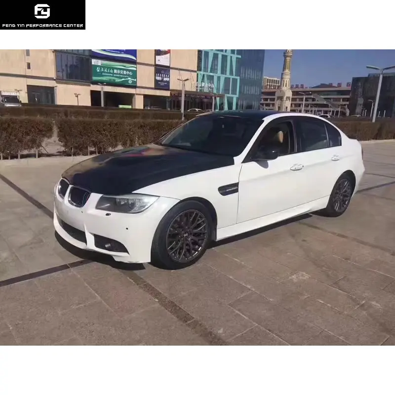 E90 M3 LCI PP Неокрашенный авто передний бампер задний бампер боковые юбки передние крылья для BMW E90 M3 LCI 09-12