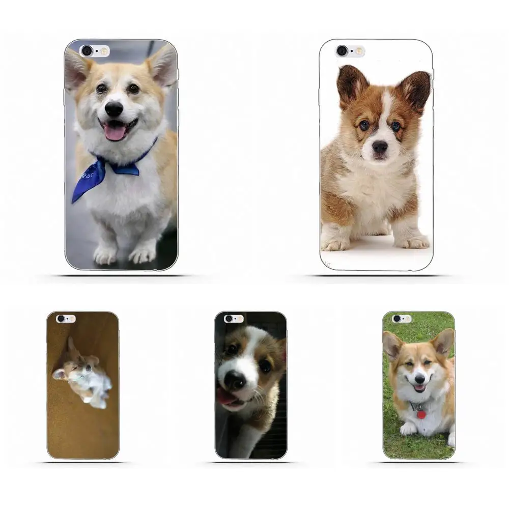 Мягкий чехол Wexoeq для мобильного телефона Samsung Galaxy A3 A5 A7 J1 J2 J3 J5 J7 2015 2016 2017 Corgi Dog