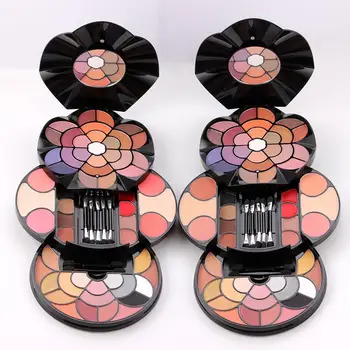 

Fashion 43 Colors Eyeshadow Palette Luxury Golden Nude Palettes Rotating Box Eye Shadow maquiagem profissional completa