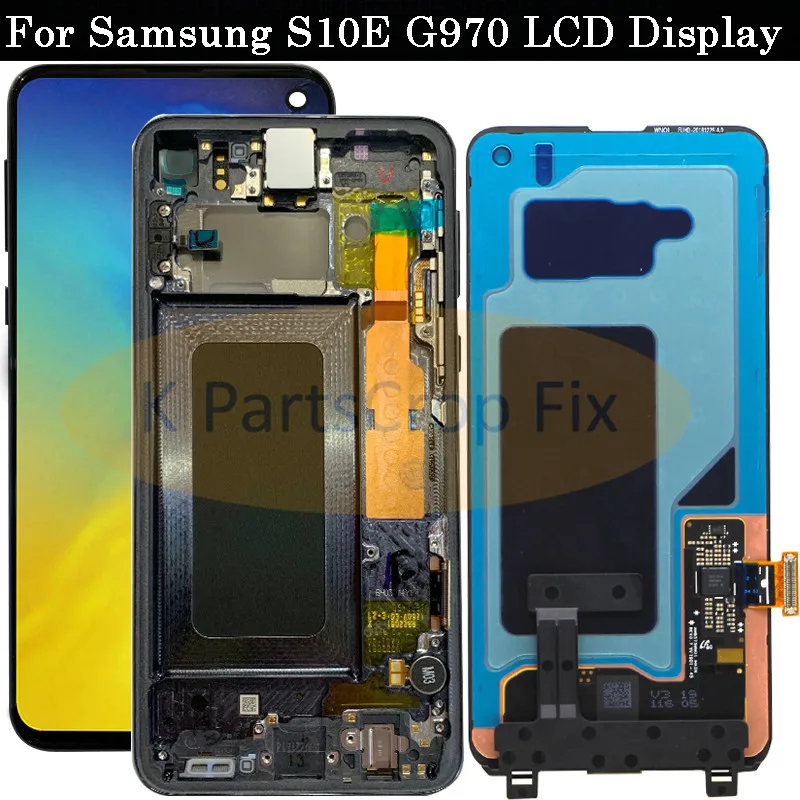 

For Samsung Galaxy S10 e LCD G970F/DS G970U G970W SM-G9700 Display with frame Touch Screen Digitizer For SAMSUNG S10e lcd