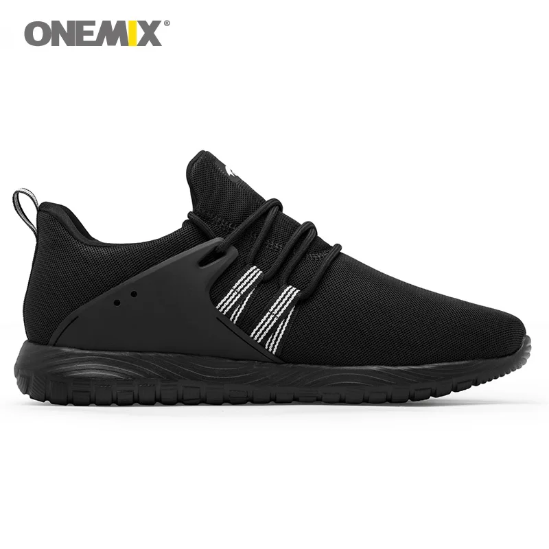 ONEMIX, мужские кроссовки для бега, женские, для бега, спортивный светильник, мягкие, черные, Ретро стиль, классические, спортивные кроссовки, для улицы, для прогулок, кроссовки 7