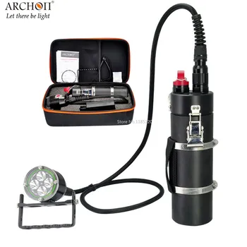 

ARCHON WH46 DH40 Canister Diving Spot Light CREE XM-L2 max 4000 lumen 200 meter Underwater photography light dive spotlight