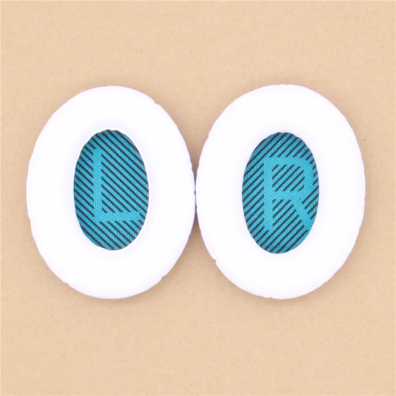 

White Earpads Replacement Ear Pads Cushion Ear Cover for Bose QuietComfort 35 25 15 QC35 QC25 QC15 QC2 AE2 AE2I Headphones