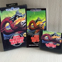 Bio Hazard batch с коробкой и ручной 16bit MD игровая карта для sega Mega Drive для Genesis