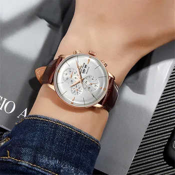 

2019 Reef Tiger/RT Luxury Brand Function Men Watch Waterproof Leather Automatic Waterproof Watches Relogio Masculino+Box RGA1699