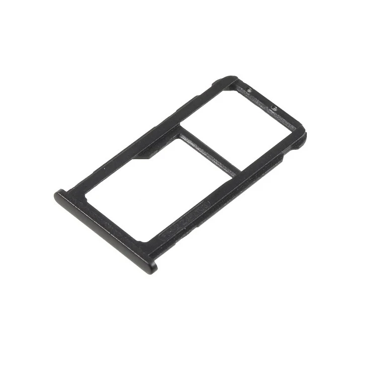 2pcs/lot Black/Gold Color Dual SIM Micro Card Tray Slot Holder Adapter Replacement Part For Huawei Mate 10 Lite | Мобильные телефоны