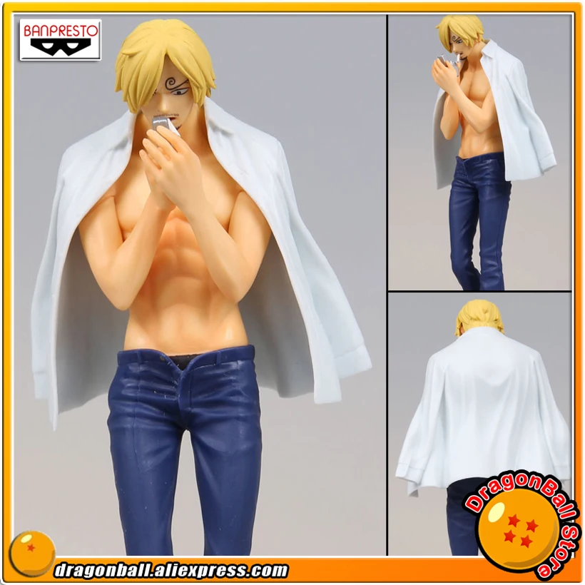 

Japan Anime "One Piece" Original Banpresto The Naked ~2017 ONE PIECE BODY CALENDAR~ Vol.2 Collection Figure - Sanji