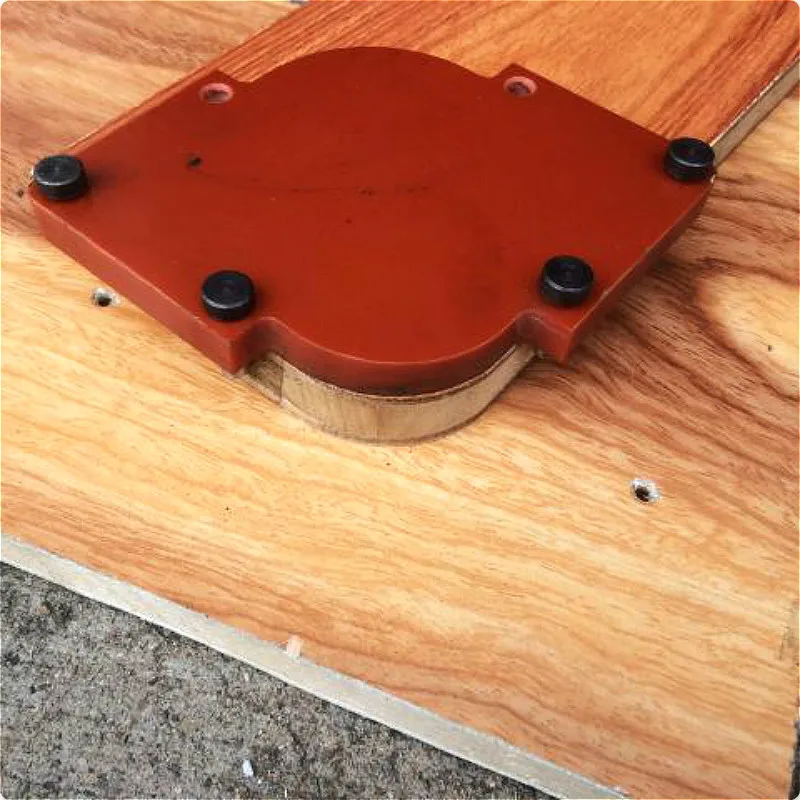 3Pcs Wood Router Jig Angle Templates Quick Radius Corner 