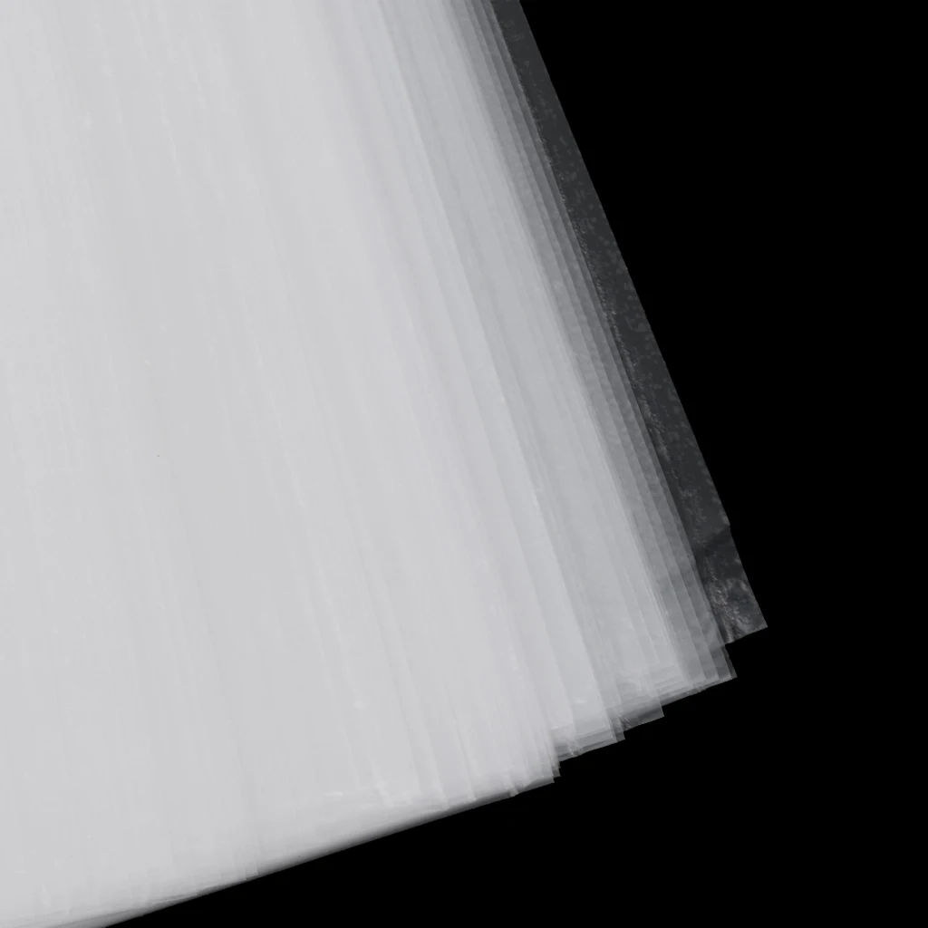 Pack of 100 Pieces Water Soluble Bag Fast Dissolving Bait Bags for Boilie Rig Solid Baits Carp Fishing Accessory Tools