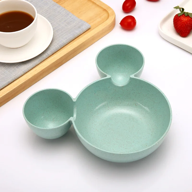 2019 New Cartoon Mickey Baby Bowl Dishes Children Solid Feeding Bowls Baby Dinner Food Container Kids Children's Tableware Set 2019 New Cartoon Mickey Baby Bowl Dishes Children Solid Feeding Bowls Baby Dinner Food Container Kids Children's Tableware Set