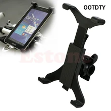 Portable Bicycle Bike Motorcycle Car Handlebar Mount Holder For iPad Tablet PC Stands Map Satnav D14