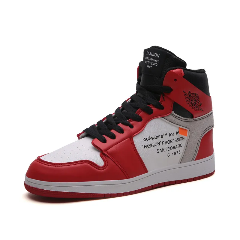 FANCIHAWAY Zapatillas De Baloncesto transpirables para Hombre 1 Zapatillas De Baloncesto al aire libre zapatos blancos para hombre grandes Size39-48