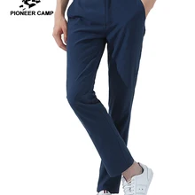 Пионерский лагерь, новинка, быстросохнущие повседневные штаны, Мужская брендовая одежда, однотонные Стрейчевые брюки, мужские, высокое качество, дышащие, AXX705040