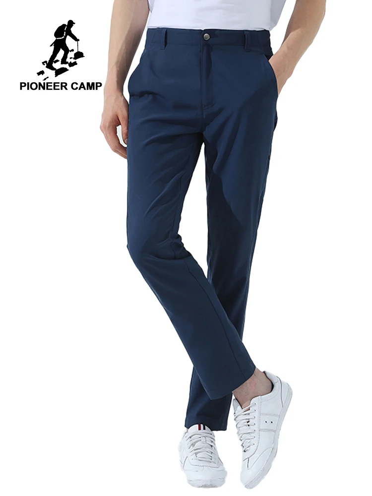 

Pioneer Camp New quick-drying casual pants men brand clothing solid stretch trousers male top quality breathable AXX705040
