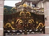 Portes coulissantes électriques en fer forgé | Acheter des portes ornementales à vendre ► Photo 1/6