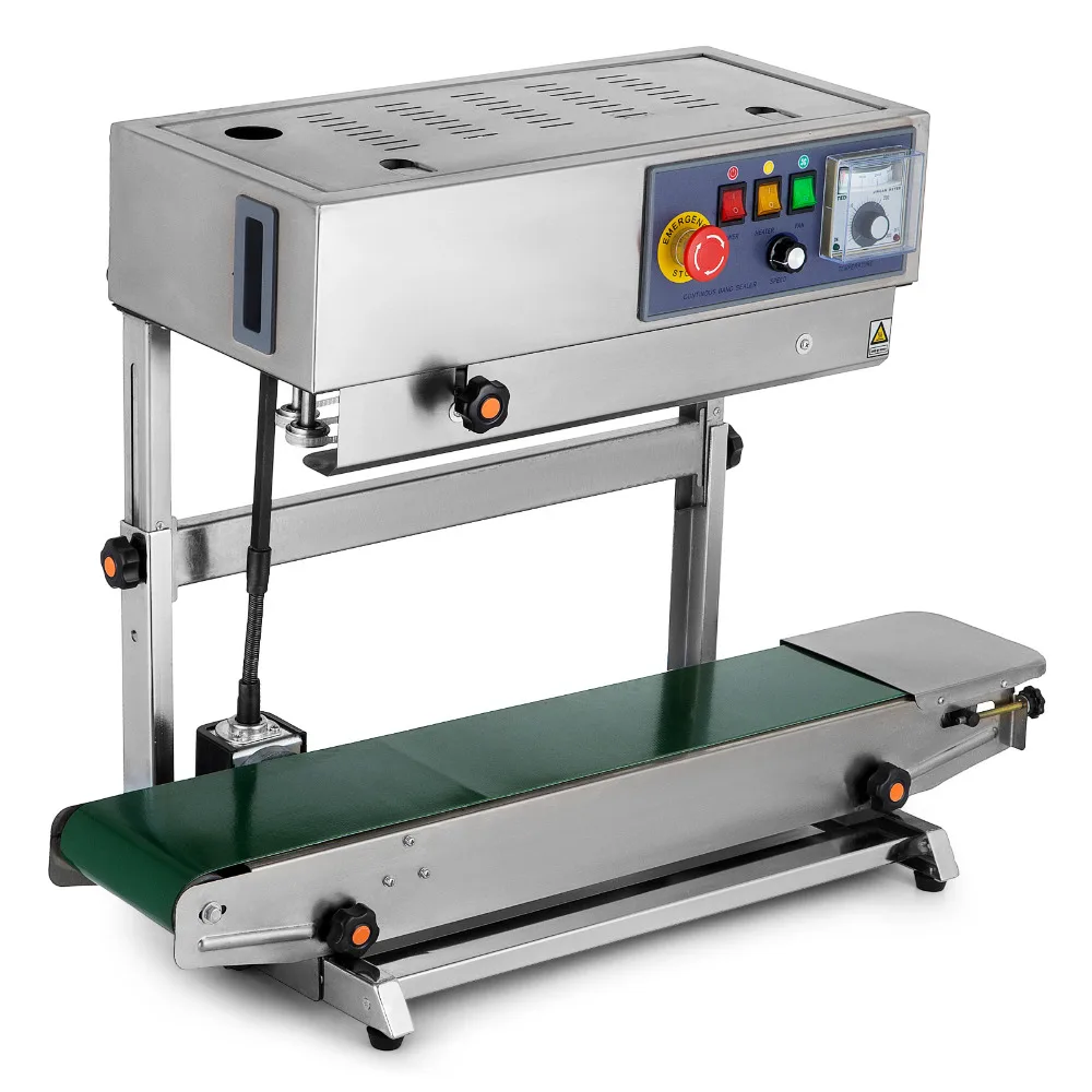 

US stock Continuous Band Sealer CBS-730I with Digital Temperature Control (Stainless Steel) VERTICAL/HORIZONTAL