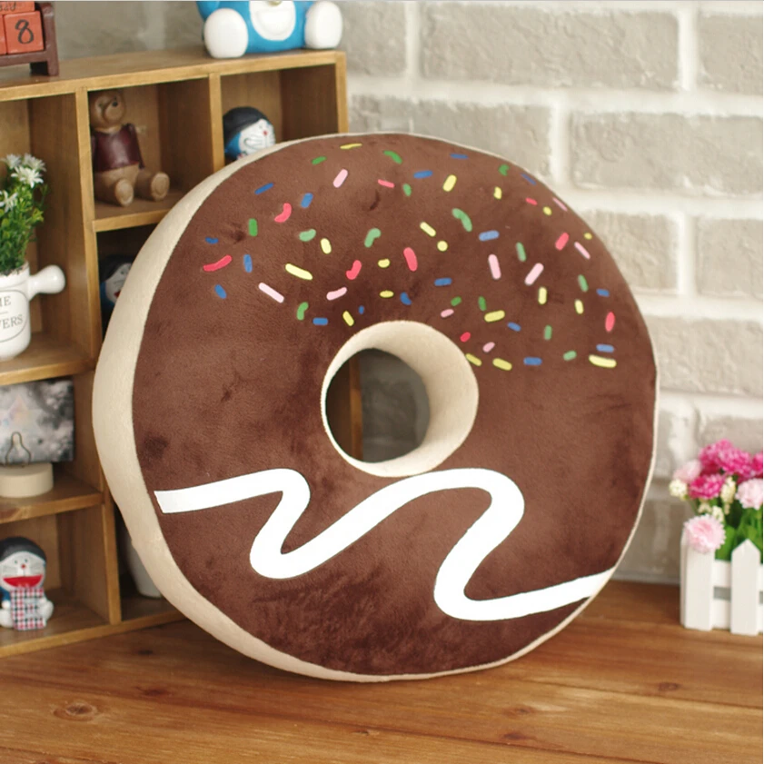 

Hot Sale Donut Pillow,Creative Cartoon Office Chair Donut Cushion,New Decorative Pillows,Chair Cushions Home Decor,Throw Pillows
