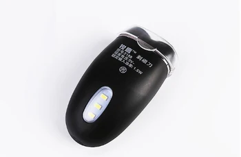 

Men's Shaver Two-head rotary knife head dry battery shaving knife