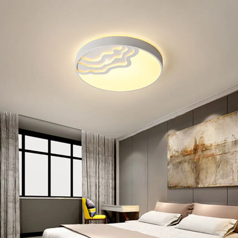 

Modern led ceiling light bedroom dimmable lighting AC85-265V round lights for dining room living room fixtures ceiling lamp