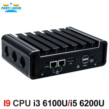 Core Skylake Fanless DDR4 Mini PC Win 10 i5 6200U Intel HD Graphics 520 6 Gen 4K HTPC Desktop Computer DDR4 RAM M.2 SSD