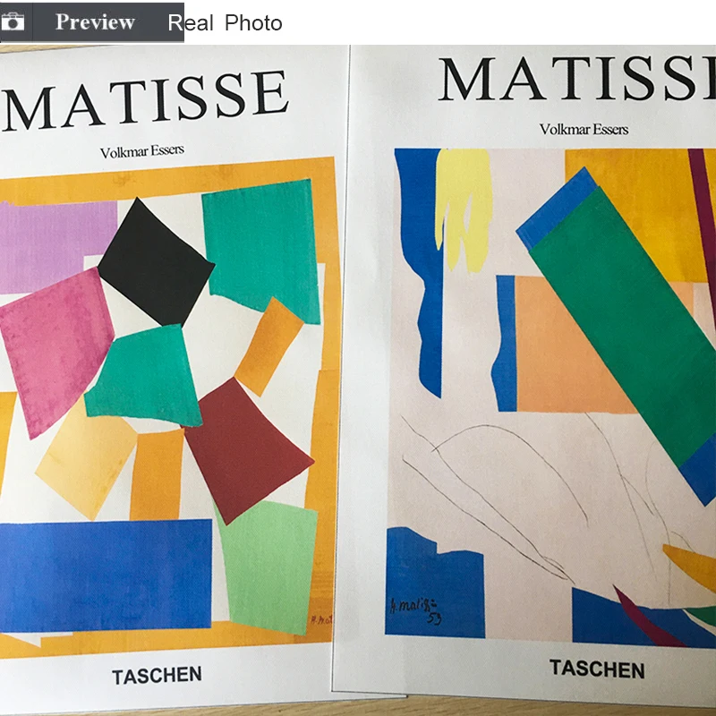 Модные абстрактные геометрические плакаты Matisse красочная настенная живопись на