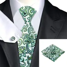 C-1211 печати мужские s Галстук платок Запонки новейший дизайн шеи галстуки для мужчин костюмы жаккардовые шелковые тяги