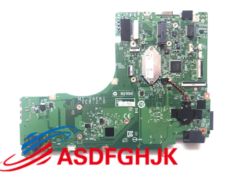حقيقية ل MSI GX60 اللوحة المحمول MS-16FK1 MS16FK1 VER: 2.0 100% TESED موافق