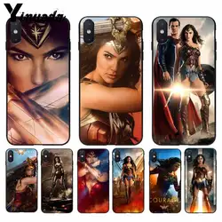 Yinuoda Wonder Woman шаблон TPU Мягкий телефон аксессуары чехол для Apple iPhone 8 7 6 6 S плюс X XS MAX 5 5S SE XR крышка