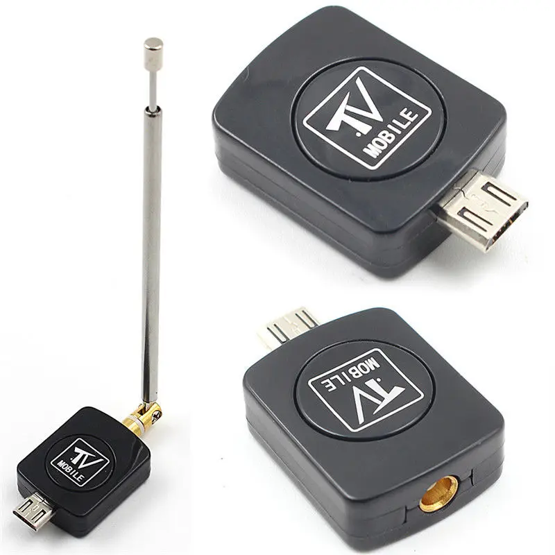Мини микро USB dvb-t тюнер ТВ приемник ключ/антенна DVB T HD цифровое мобильное телевидение HD ТВ спутниковый приемник для Android телефона