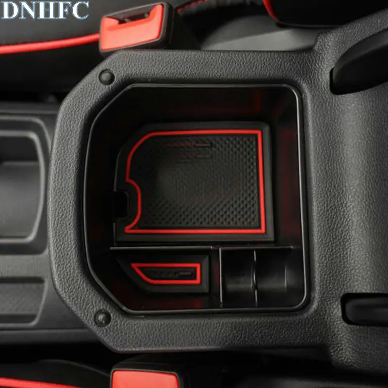DNHFC Car styling Glove box for car central storage locker For Volkswagen T-ROC T ROC LHD 2018 Accessories | Автомобили и