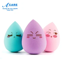 Косметическая Puff мини водослива Фонд Губка Безупречный макияж порошок гладкие лица Красота спонж для нанесения макияжа Puff инструмент подарки