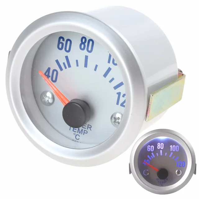 Cheap 2" 52mm 40~120 Celsius Degree Water Temperature Meter Gauge with Sensor for Auto Car High Quality Cheap 2" 52mm 40~120 Celsius Degree Water Temperature Meter Gauge with Sensor for Auto Car High Quality