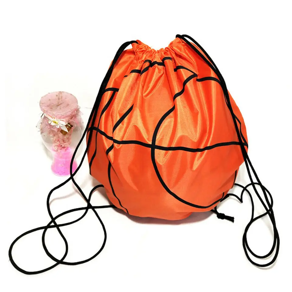 basketball drawstring bag