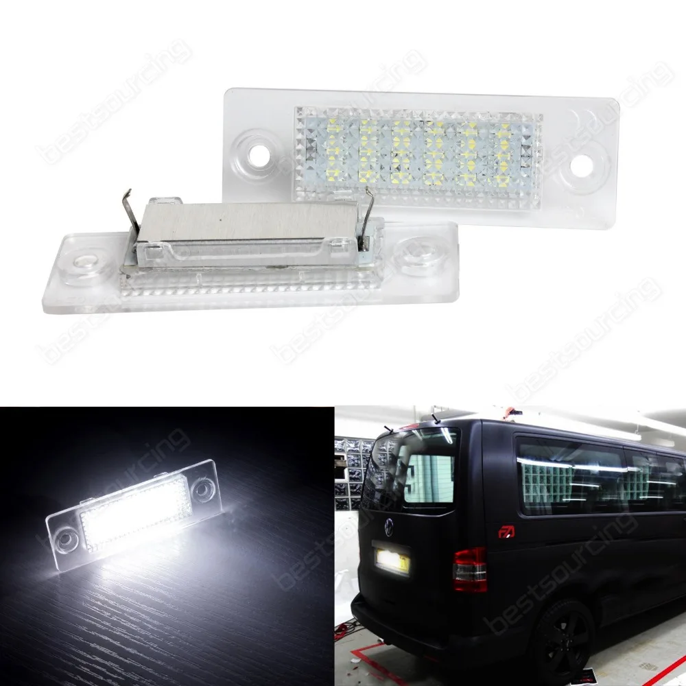 

VW Transporter T5 Caravelle Caddy Touran LED Licence Number Plate Light No Error(CA239)