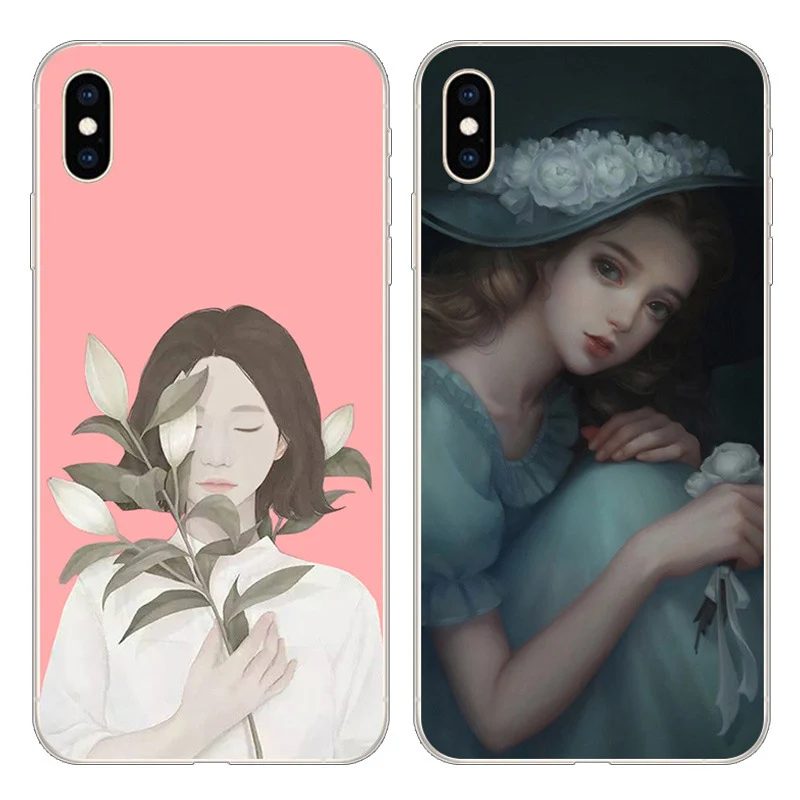 6 5 &quotдля iphone XS Max чехол милый мягкий для телефона девочек iphoneXS защитный XSMax fundas