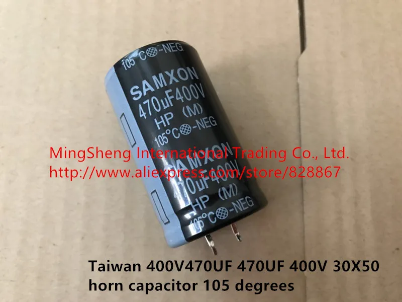 

Original new 100% import replace CD296 400V470UF 470UF 400V 450V 30X50 35x50 35x40 horn capacitor 105 degrees Inductor