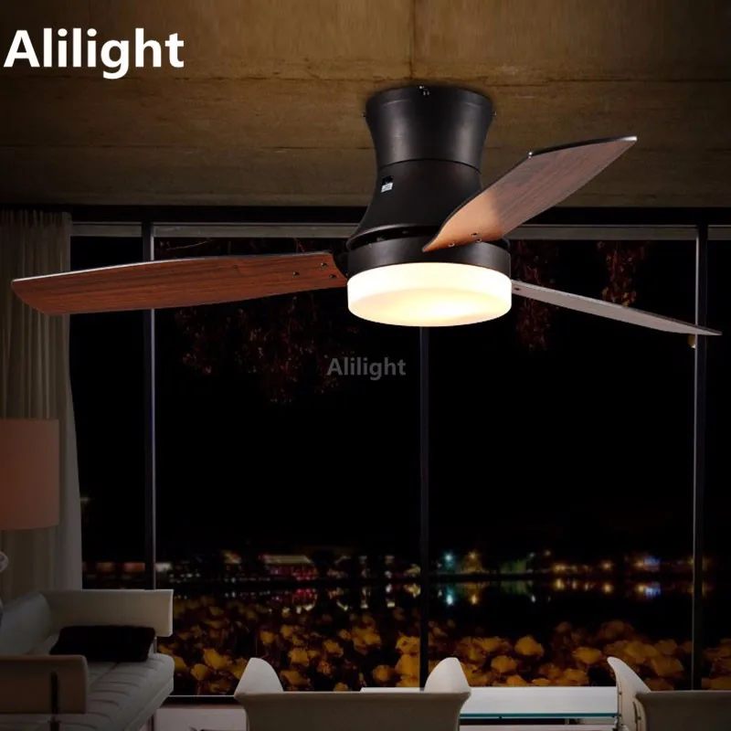 Remote Control Ceiling Fans Loft Blade Light for Ceiling Fan with Light Dining Livng Room Suspension Light 24W Led Hanging Lamp (4)