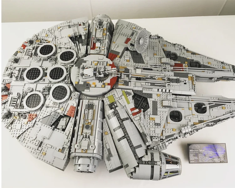Millennium Falcon Lepin 8445pcs Compatible 75192 Star wars Series Ultimate Collectors Model Building Bricks Toys 15 Millennium Falcon Lepin 8445pcs Compatible 75192 Star wars Series Ultimate Collectors Model Building Bricks Toys 19